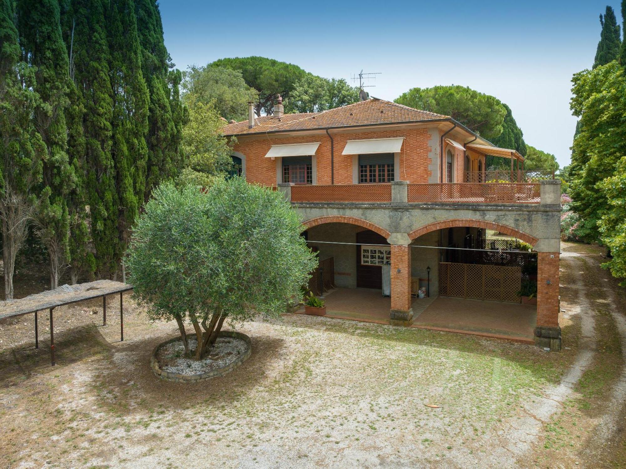 Villa I Tigli Кампілья-Мариттіма Екстер'єр фото
