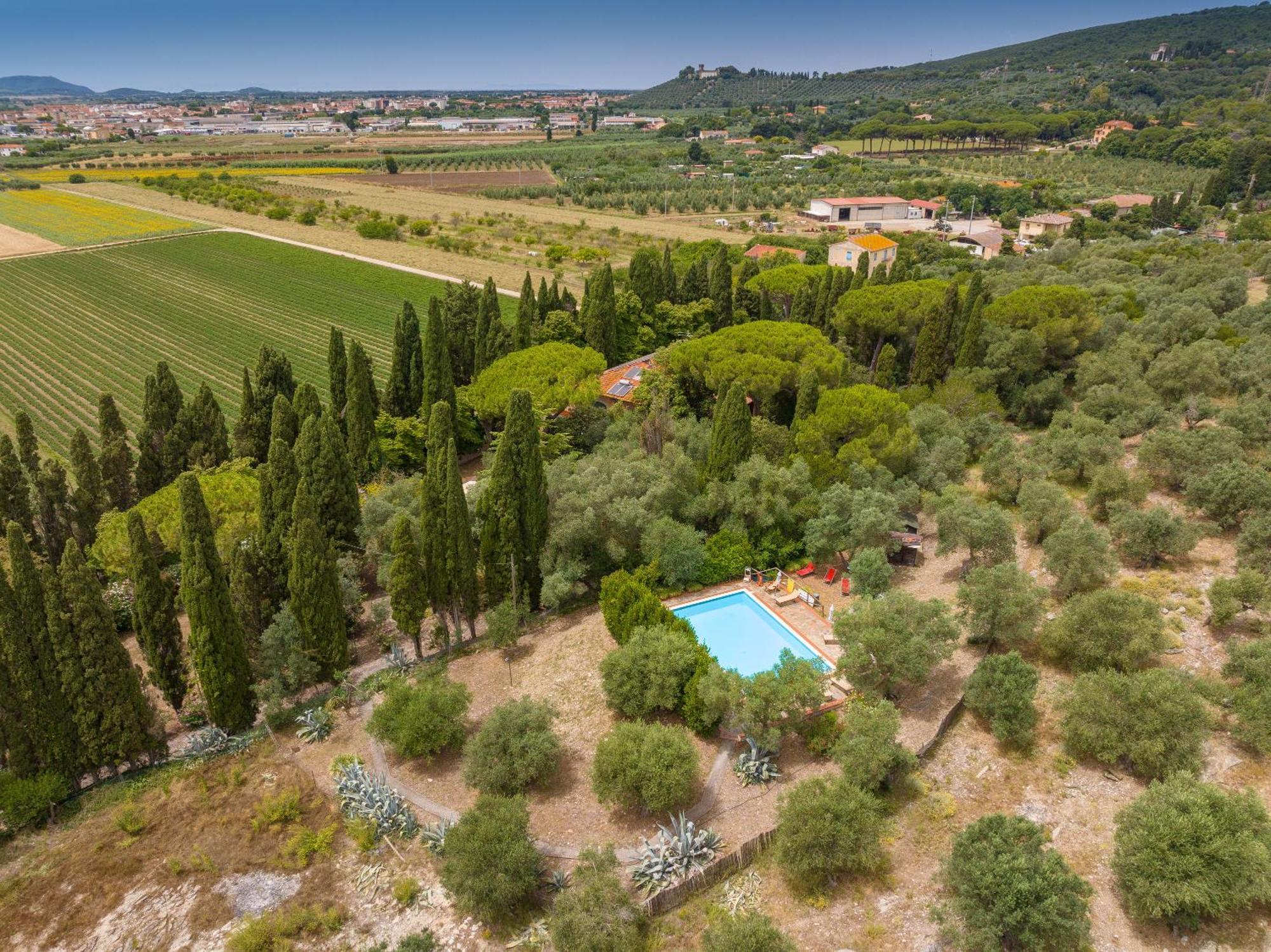 Villa I Tigli Кампілья-Мариттіма Екстер'єр фото